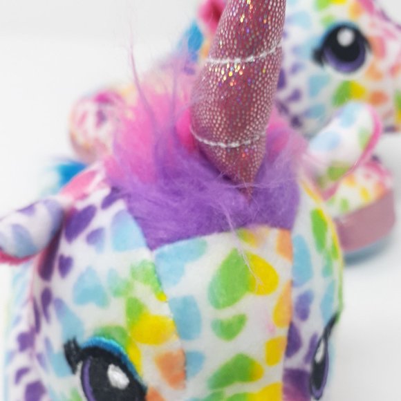 Build A Bear Unicorn Non Skid Plush Slipper - Picture 3 of 7